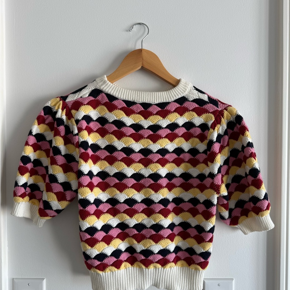 Zara Multicolor Patterned Women's Sweater